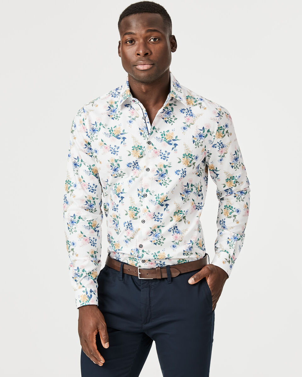 Wessex Shirt, Floral Multi, hi-res